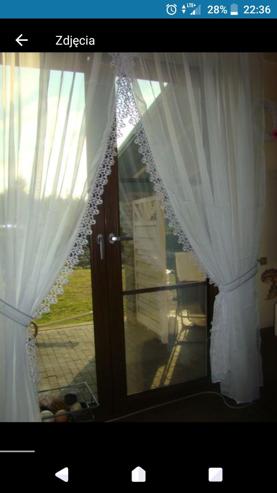 ‼️ SUPER CENA ‼️ Firana salonowa 245x400 z białego woalu z gipiurą