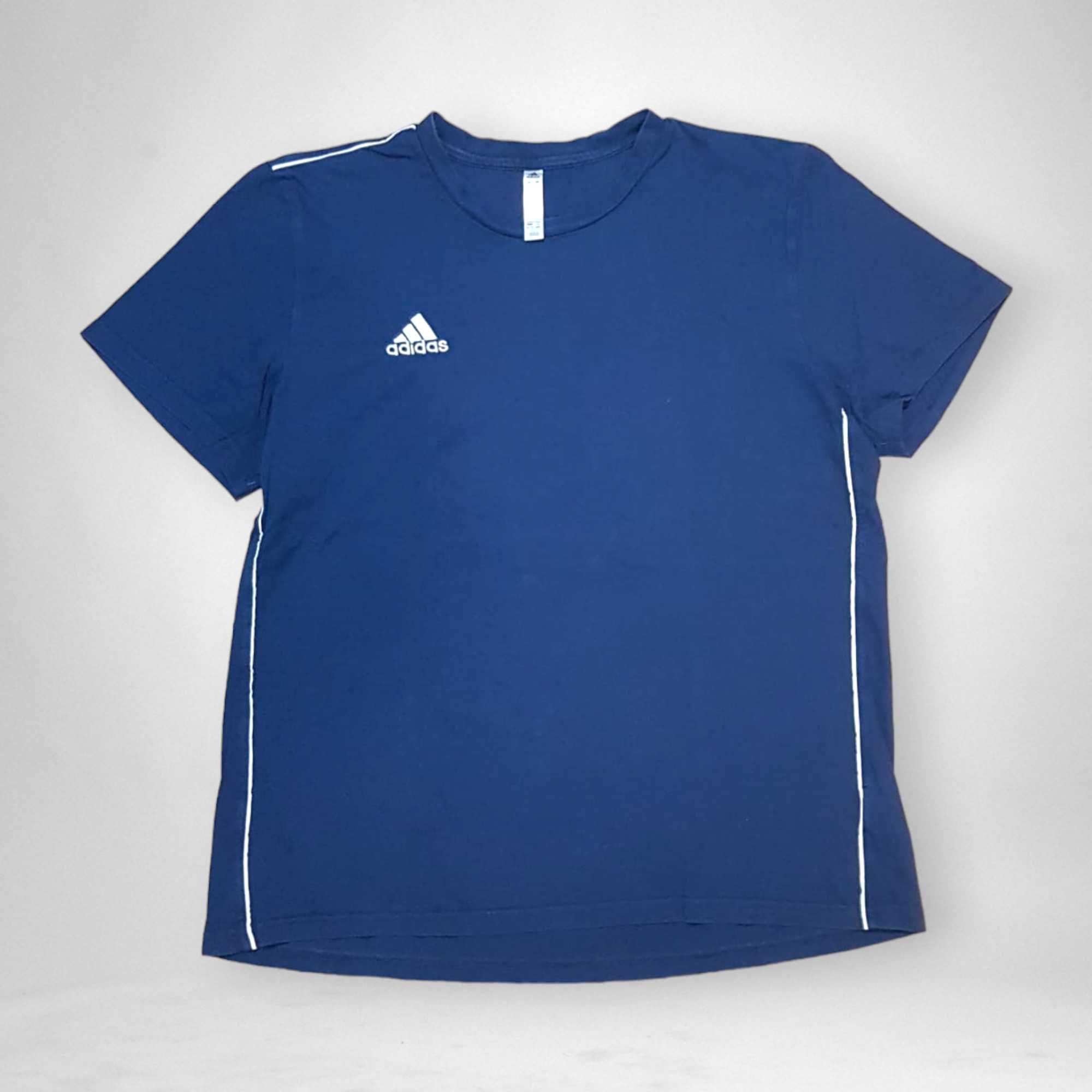 Niebieska Bawełniana Koszula Adidas (Unisex)