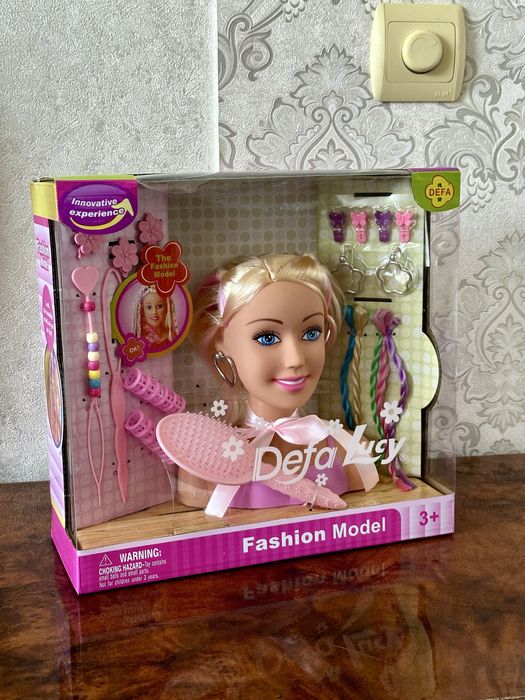 Лялька манекен для зачісок . Лялька модель маленька кокетка