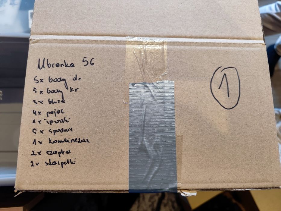 Mega giga Paka ubranek rozmiar 56