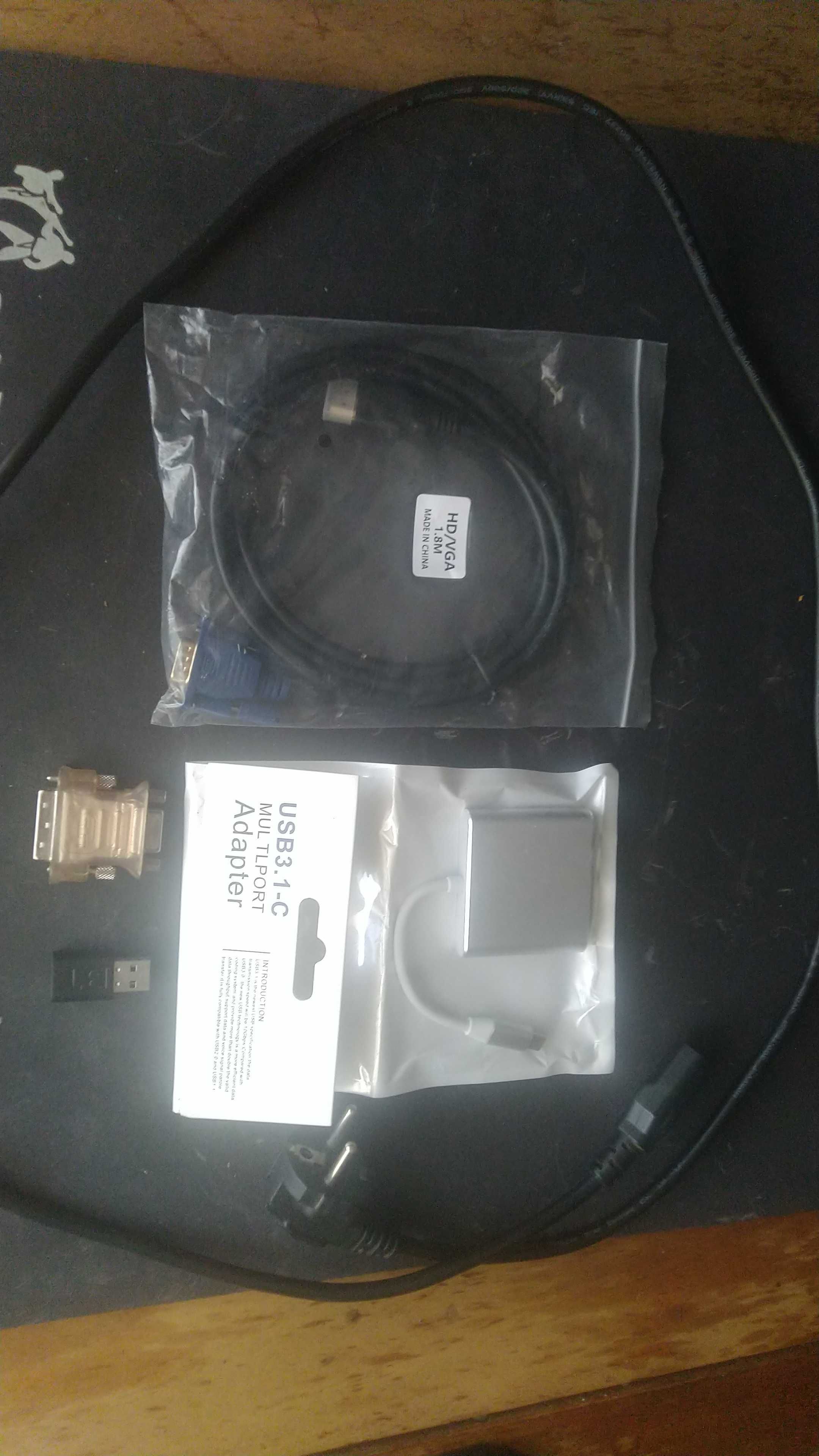 Провода, переходники USB, USB-c, VGA, HDMA,