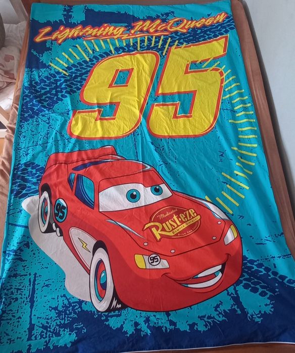 Pościel dziecięca bawełniana Disney auta