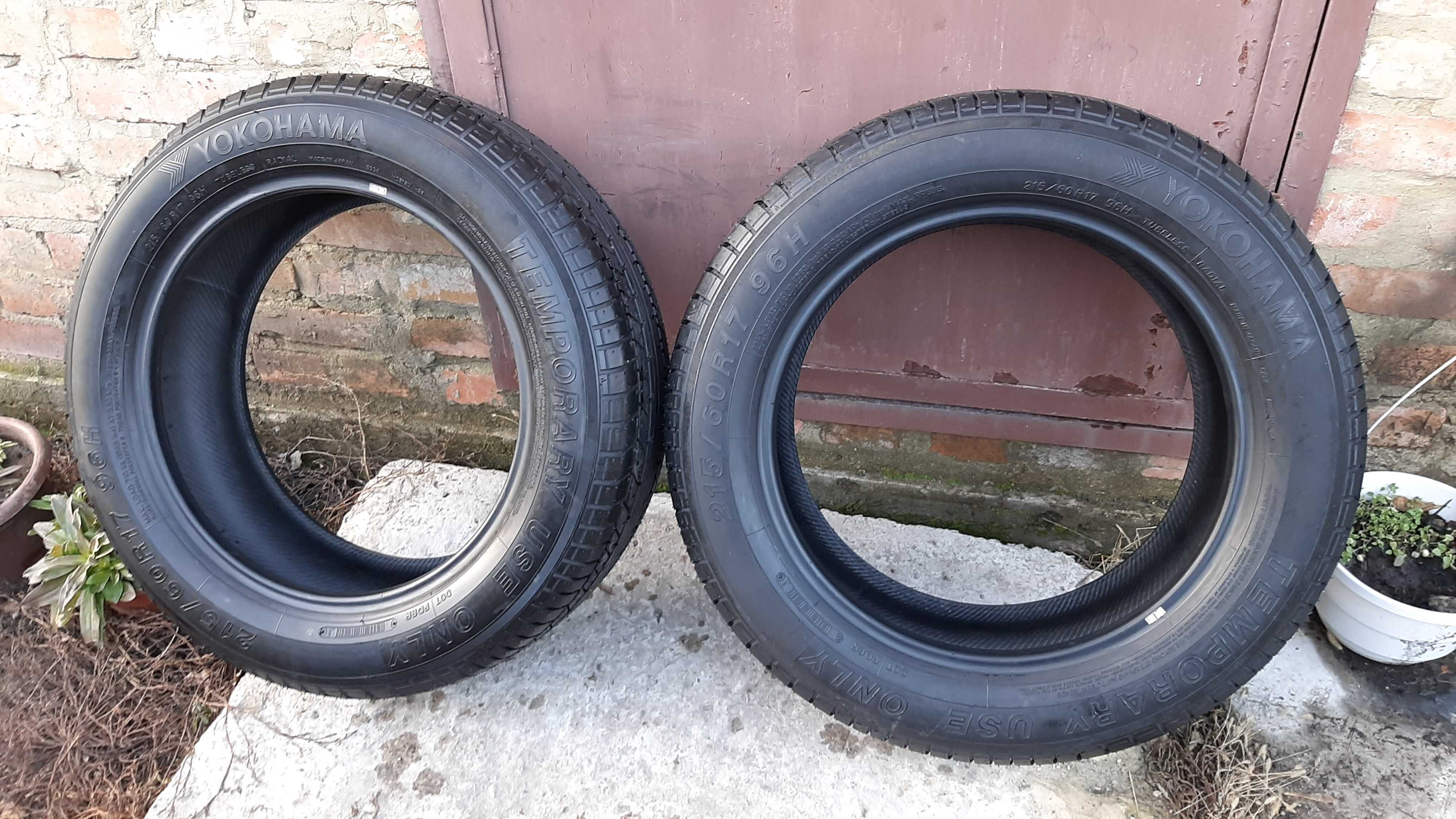 Резина літня Yokohama 215/60 R17 нова 2шт пара