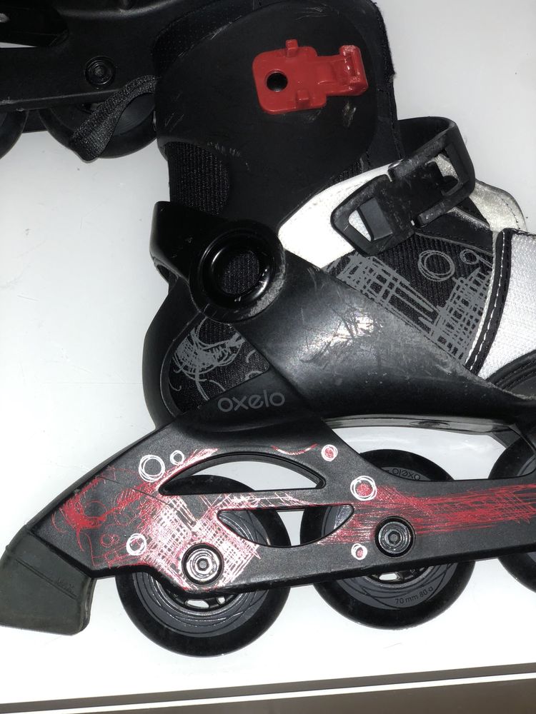 Patins em linha oxelo tamanho do 32 ao 34