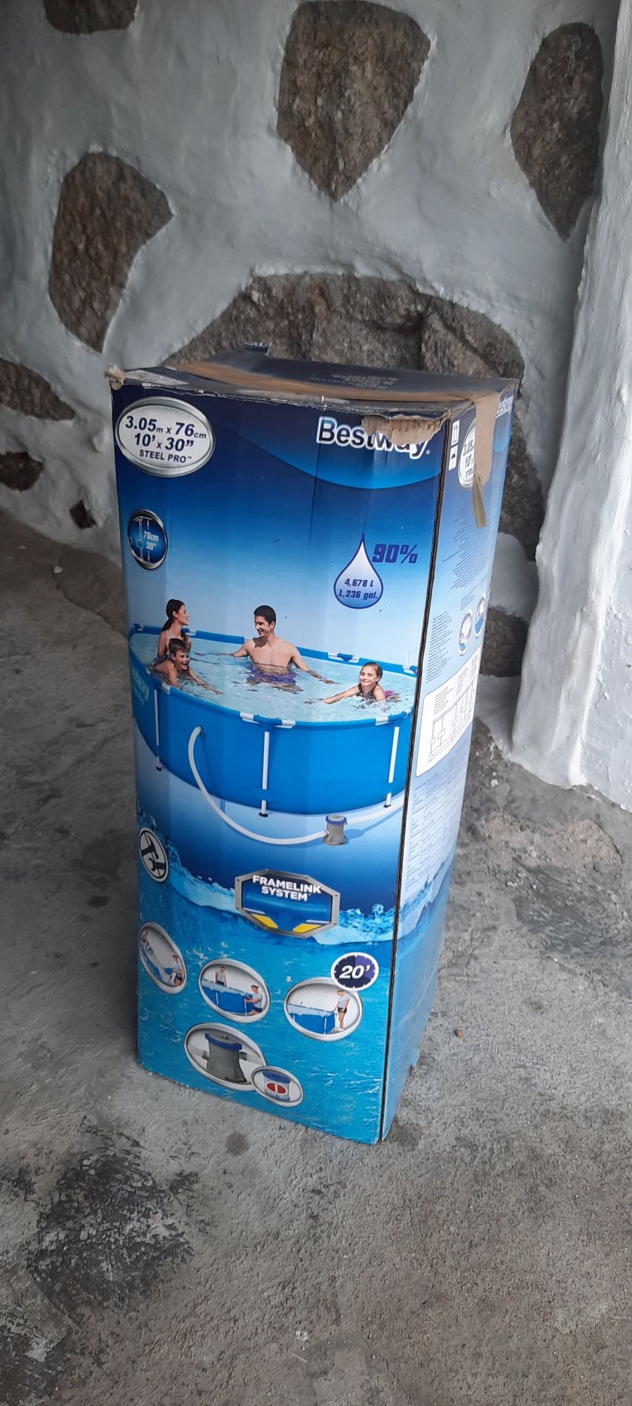 Piscina Bestway steel pro