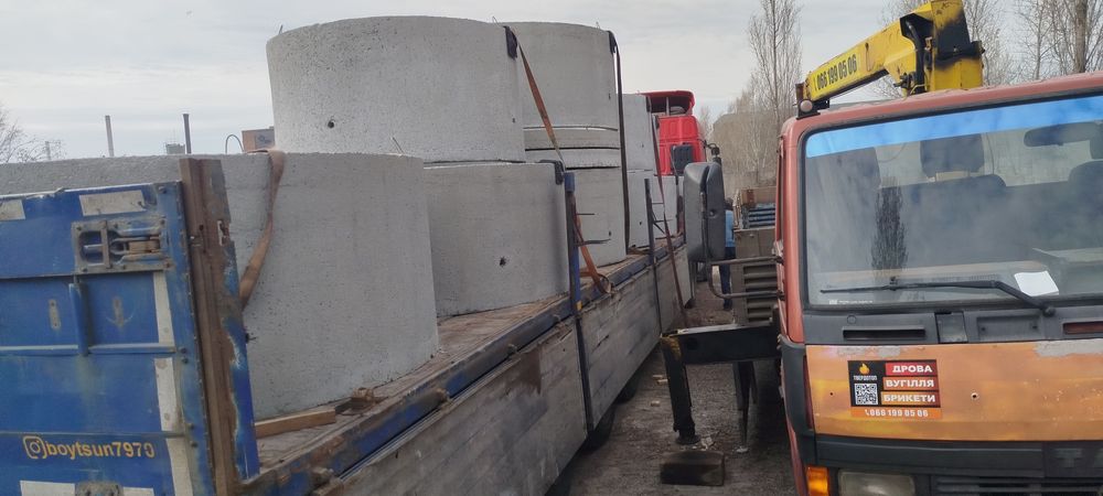 Бетонные кольца ЖБИ земляные работы Септик Выгребгая яма Копка Траншея