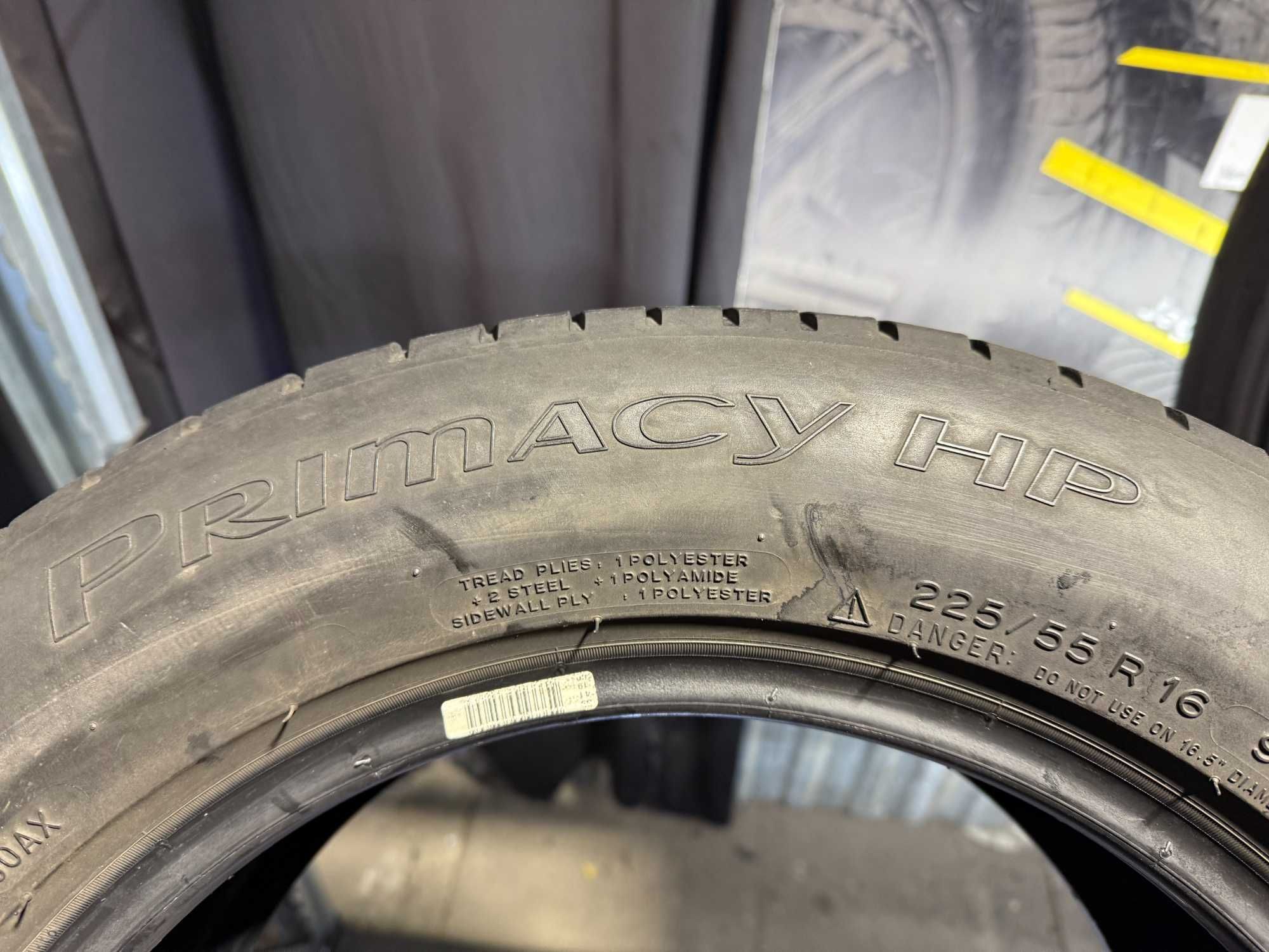 Opony Letnie 225/55/16 MICHELIN PRIMACY KOMPLET #65