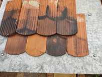 Dachówka ceramiczna, dach, karpiówka z rozbiórki