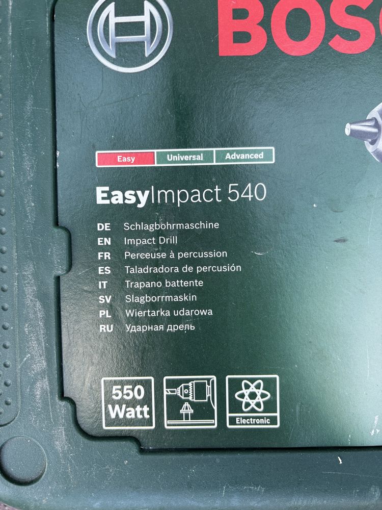 Wiertarka udarowa Bosch easy impact 540