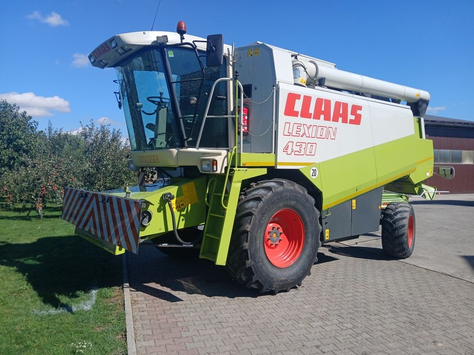 Claas lexion 430 heder 5.4m stan idealny