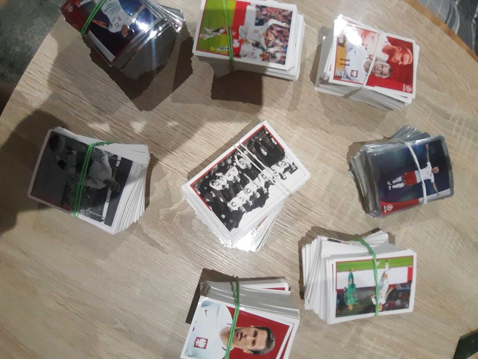 Naklejki piłkarskie,karty piłkarskie kolekcja