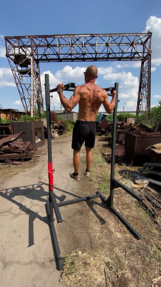 Брусья підлогові складні без болтів Швидко складні