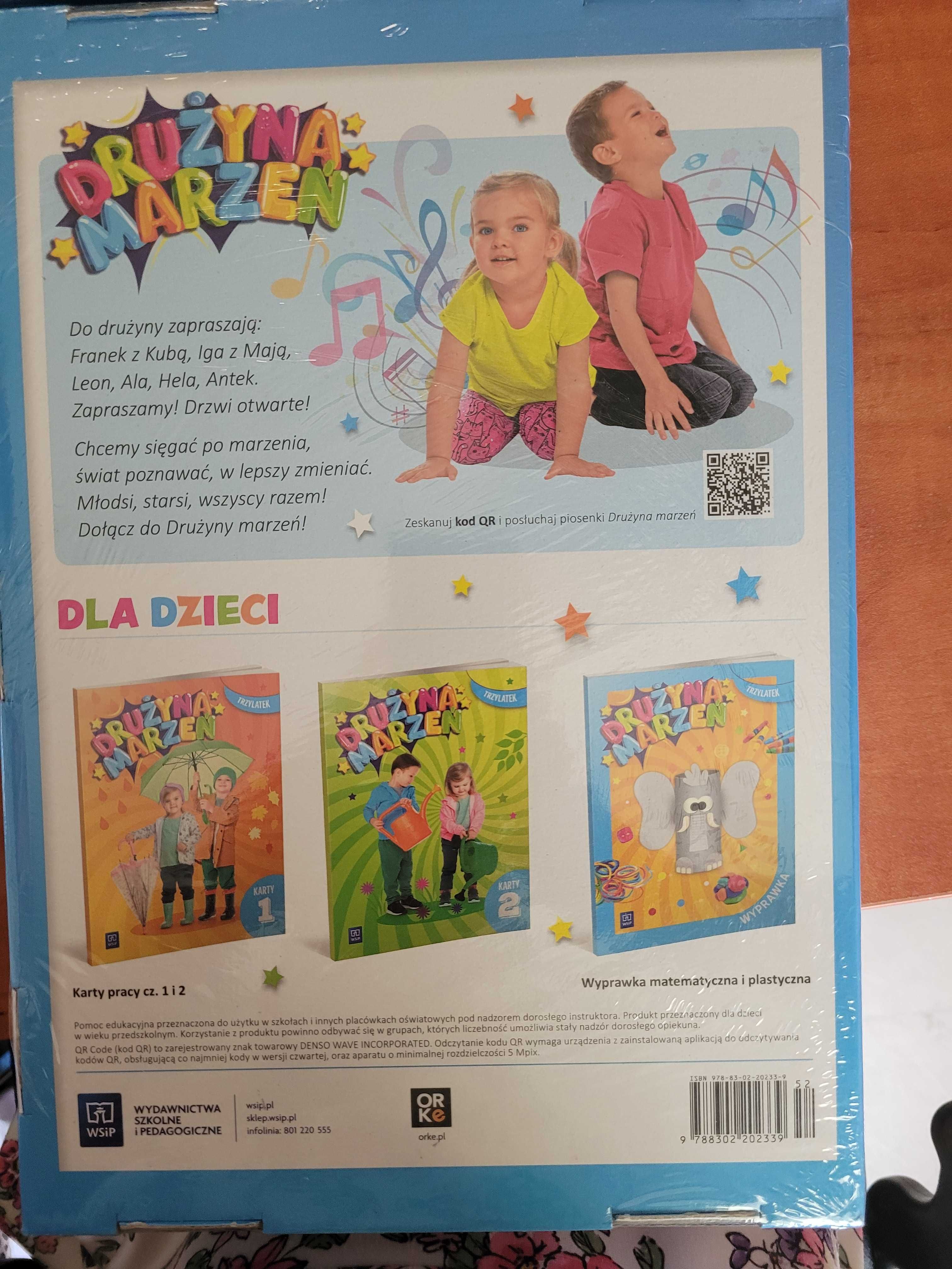 Pakiet: Drużyna marzeń. Przedszkole. Trzylatek. Box
WSIP