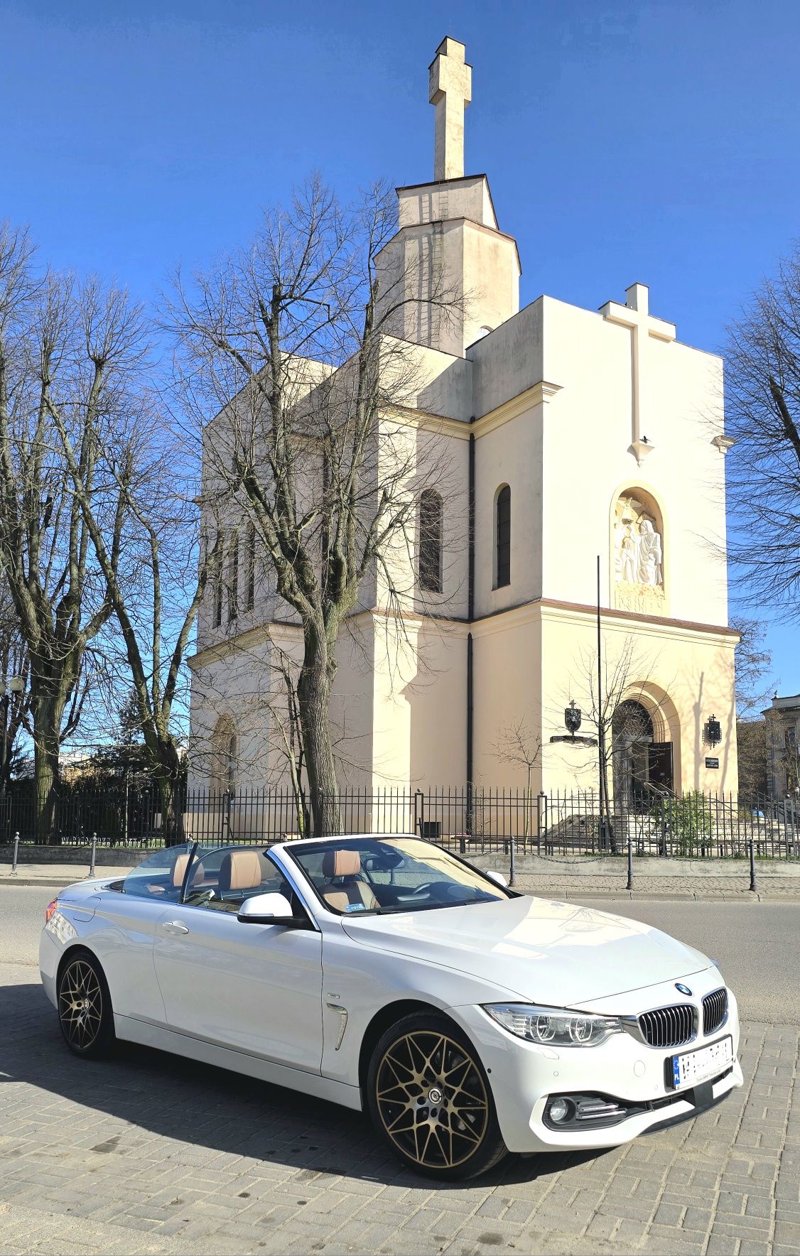 Samochód Auto Cabrio do ślubu BMW 428