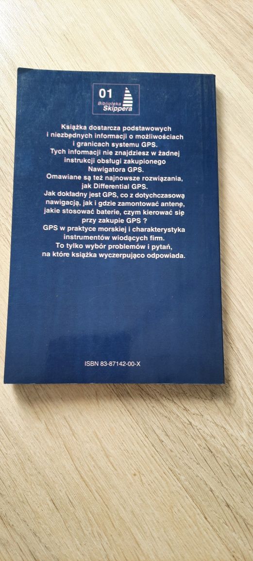 Książka GPS na jachcie Werner Kumm