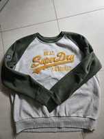 SuperDry 2 XL XXL Bluza męska bawełniana ciepła
