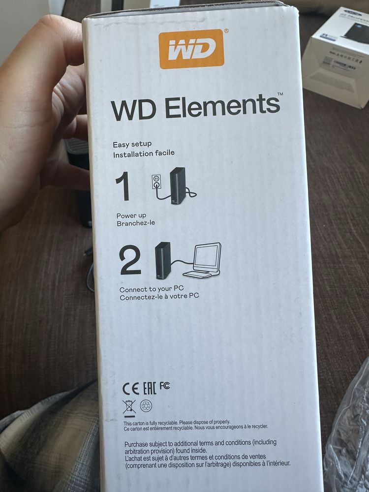 Внешний жесткий диск WD Elements Desktop 14 TB usb 3.0