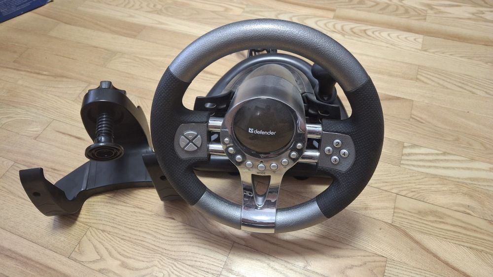 Ігрове кермо defender forsage gtr
