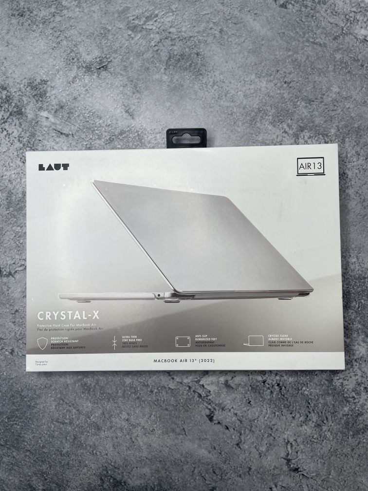 Чехол-накладка Laut Crystal-X для Macbook Air 13" M2 (2022-2024)