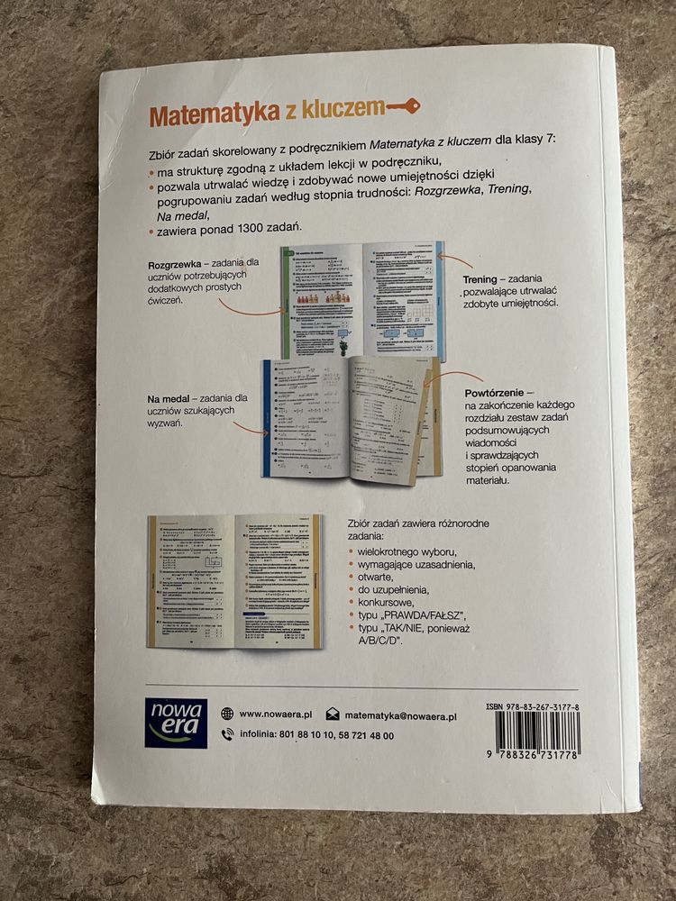 Zbior zadań z mamtematyki do 7 klasy