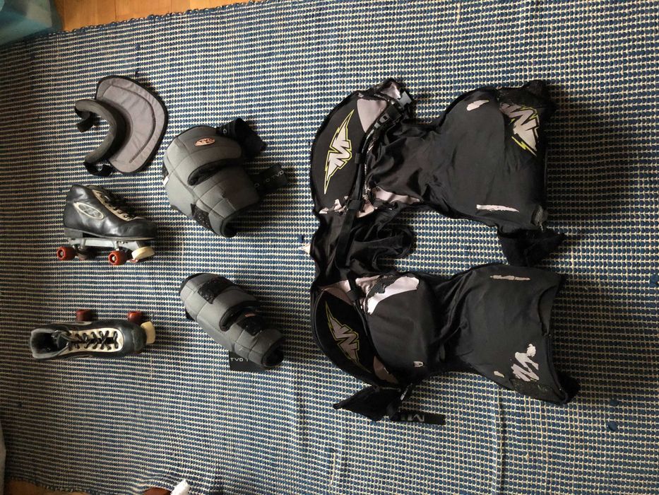 Hóquei em patins - material guarda-redes