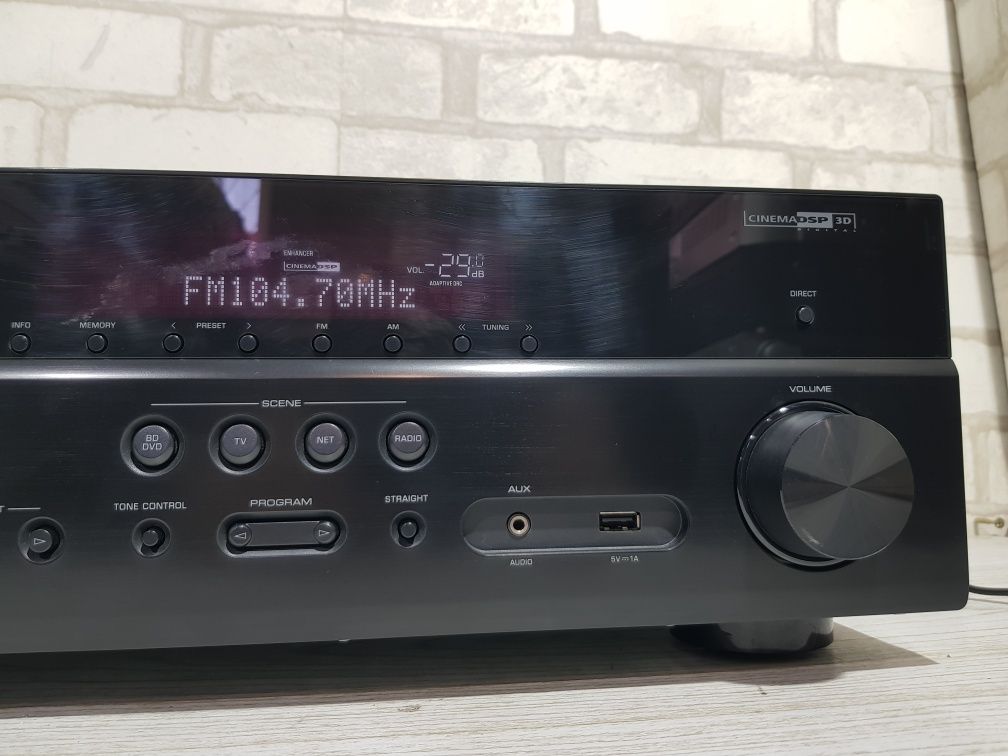 5.1 AV ресивер YAMAHA HTR-4067, *5x100 Вт,HDMI, USB, б/у з Німеччини