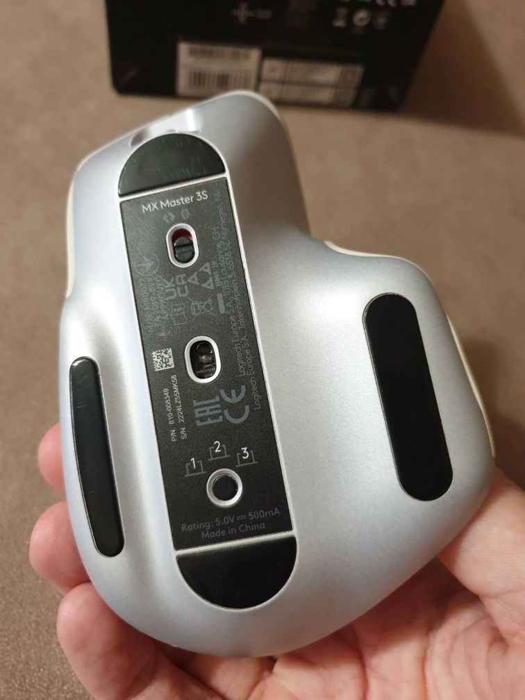 Миша Logitech MX Master 3S Pale Grey