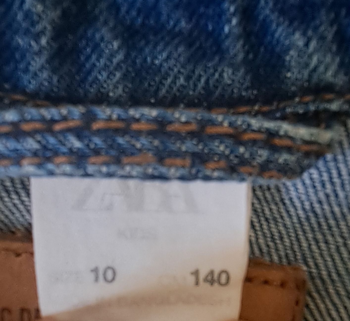 джинсова курточка Zara 140 розмір