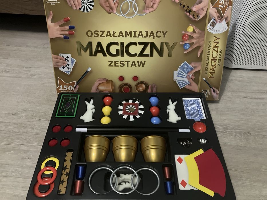 Zestaw 150 sztuczek dla malego magika