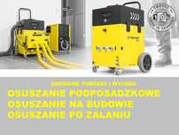 Wynajem osuszacz wypożyczalnia osuszanie mieszkań pochłaniacz zalanie