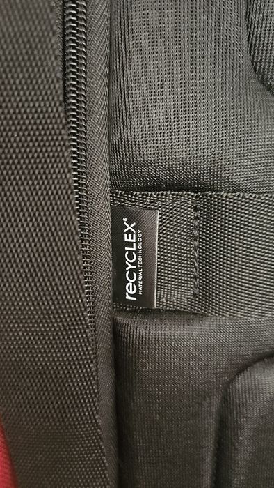 samsonite securipack plecak czerwony na laptopa 15.6