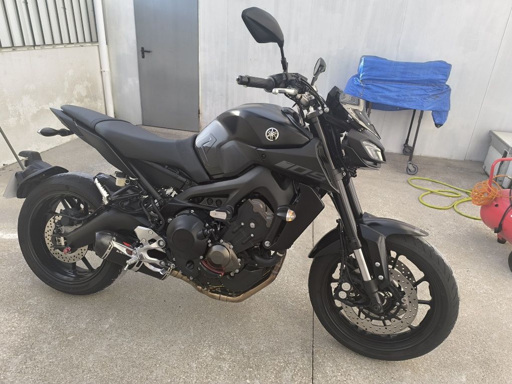 Linha de escape completa MT09 BLACKWIDOW