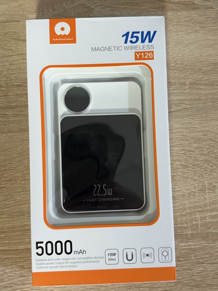 Портативний акумулятор з MagSafe Y126 5000mAh
