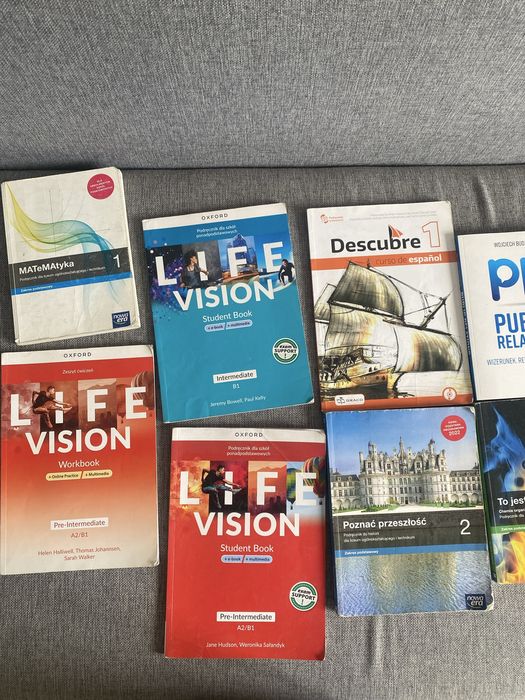 Podręczniki 1 i 2 klasa liceum nowe i używane