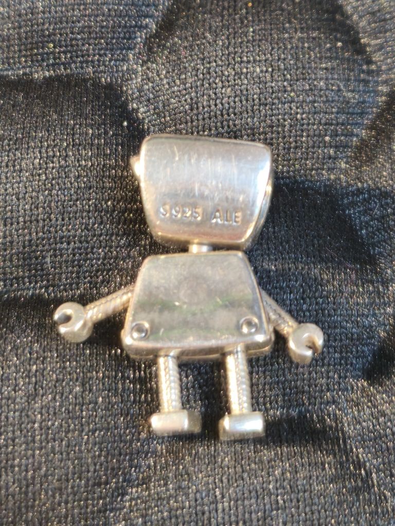 Charms Pandora Dziewczynka Robot