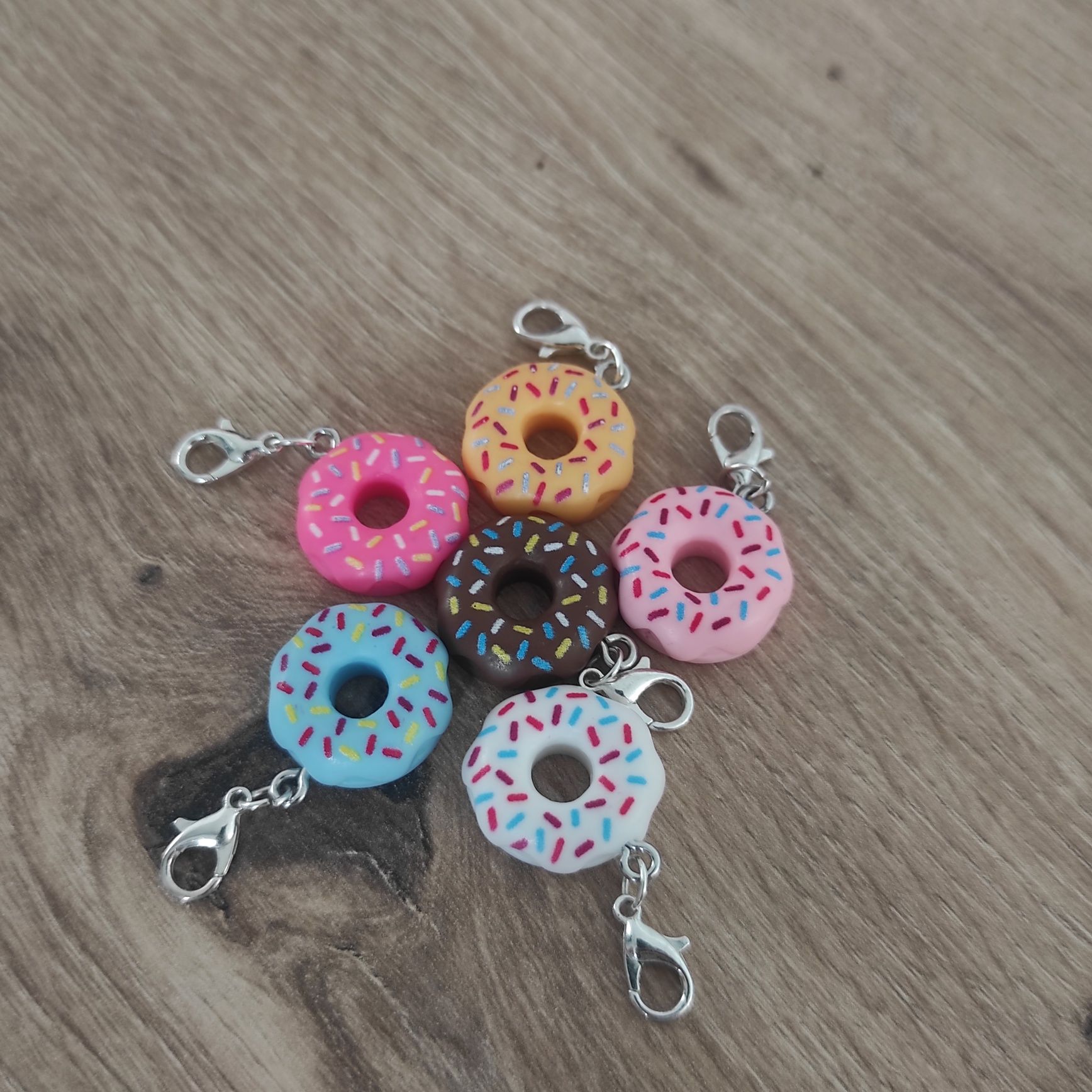 Zawieszki/charmsy donuty