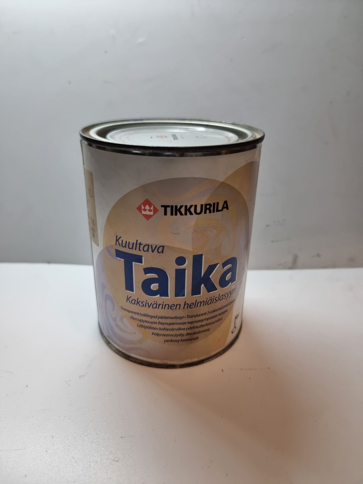 Farba Taika 2 coloured blue-yellow Tikkurila