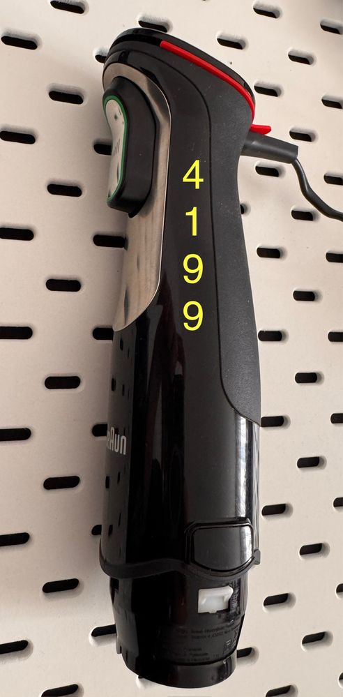 Braun MultiQuick - napęd, silnik