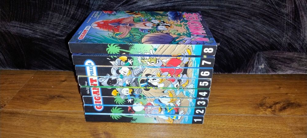 7822^4+ Komiksy Gigant Poleca rok 2022 zestaw 234-241 Donald stan db++