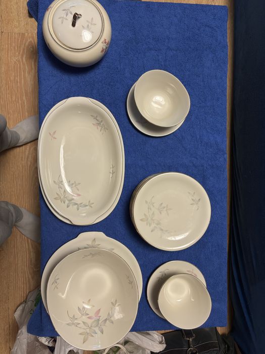 Zestaw obiadowy porcelana