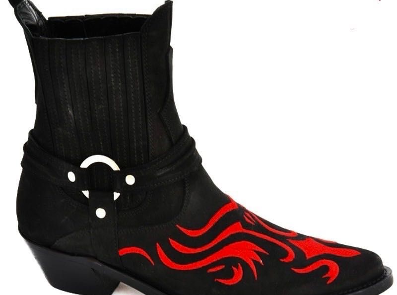 Мега крутые ковбойские ботинки казаки р.40