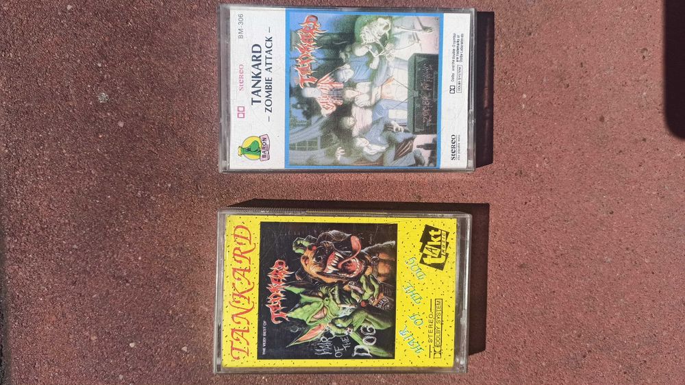 2 kasety Tankard - heavy metal, thrash