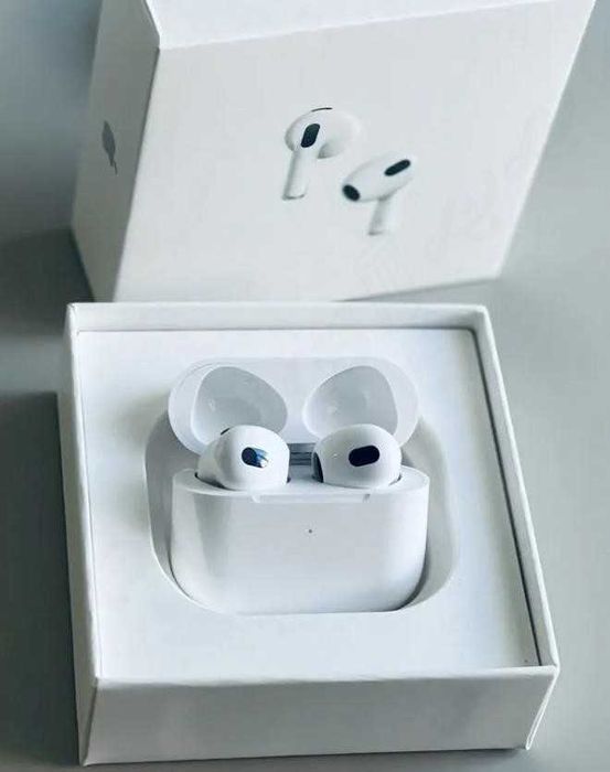 Бездротові навушники Airpods 3 Люксове звучання найкраща якість!