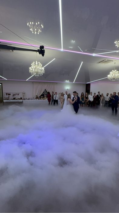 Fotobudka Videobudka 360 Fontanny iskier Ciężki dym