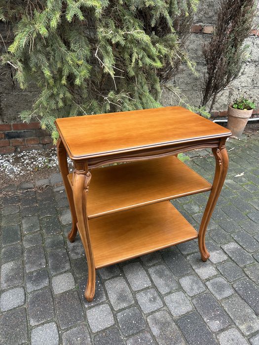 Stylowa Ława Ludwikowska Stolik Kawowy Ludwik Szafka Kwietnik Stan BDB