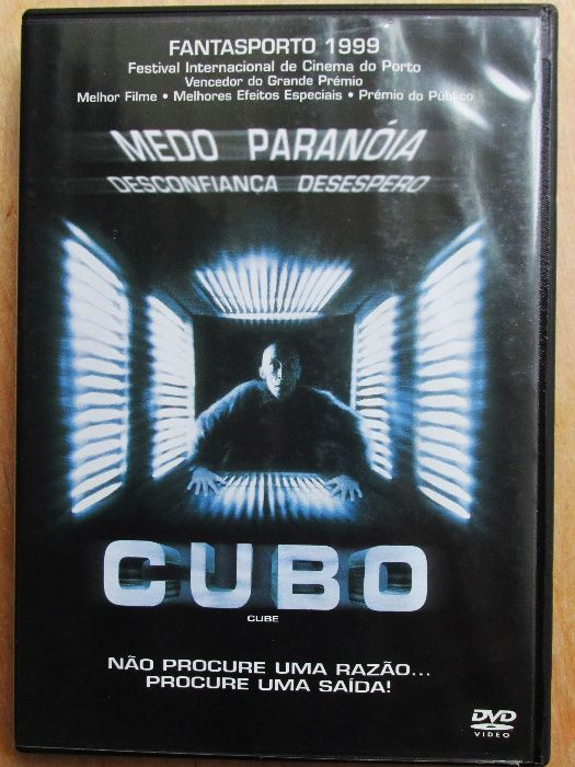 2 DVDs - CUBO e CUBO 2, como novos