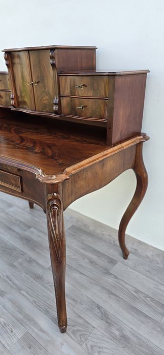 Sekretarzyk Biurko stylowe Mahoń Ludwik Chippendale