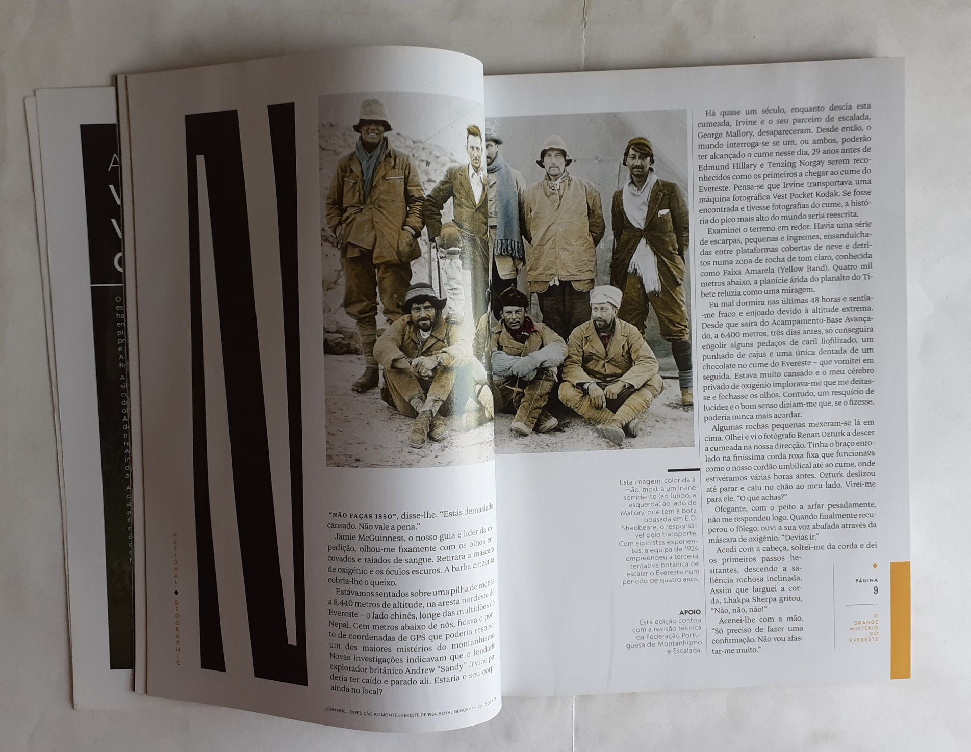 Revista National Geographic - O Grande Mistério do Evereste
