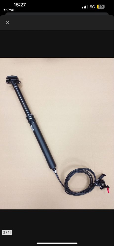 Sztyca regulowana RockShox Reverb 31,6mm x 440mm, skok 150mm