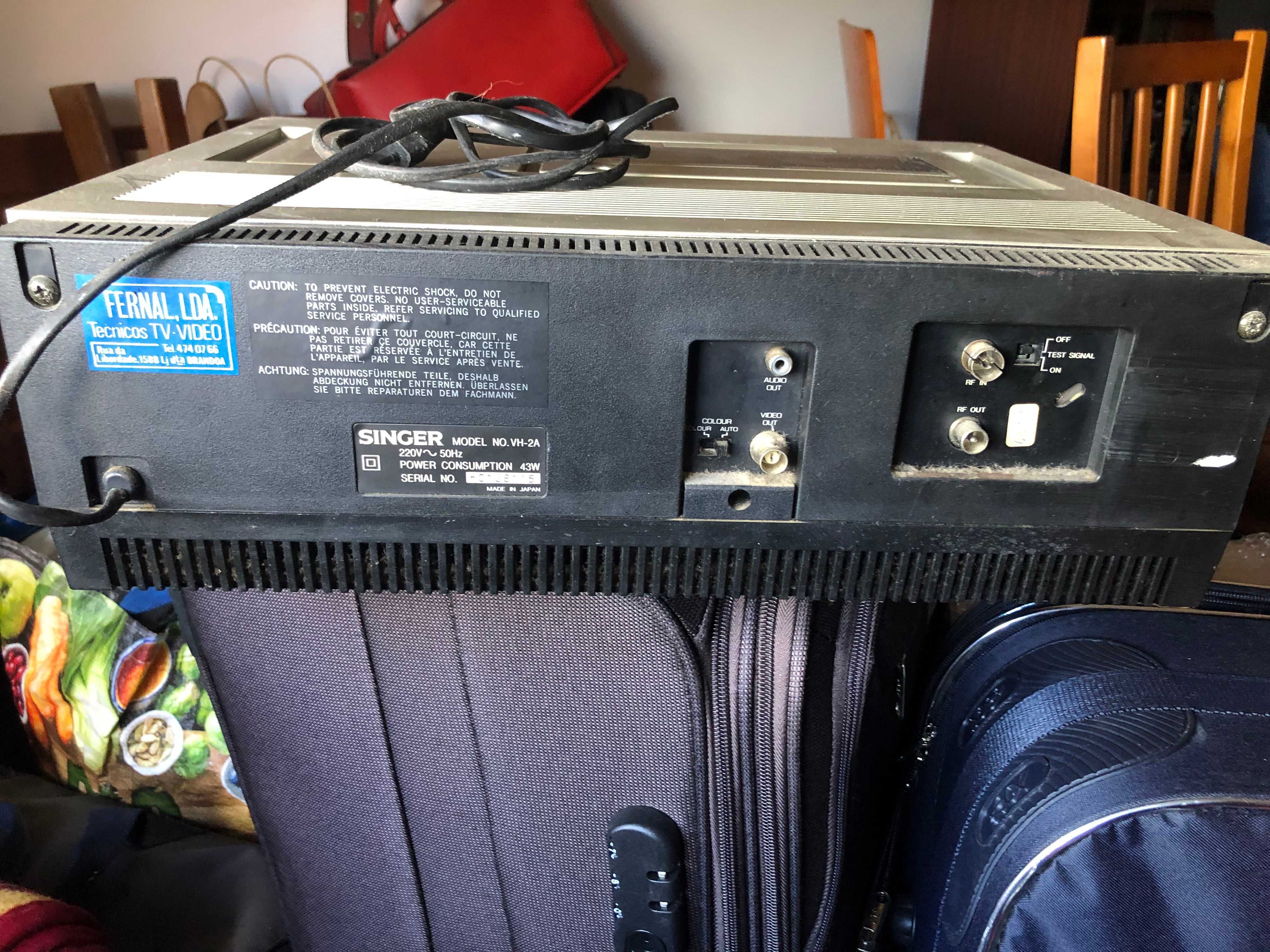 Video gravador VHS Singer
